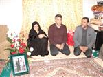 دیدارهمکاران مرکز تحقیقات آرتمیای کشور با خانواده شهید عباسپور در روستای انبی ارومیه